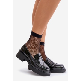 S.Barski Mocasines Charol Mocasines Mujer D&amp;A JC42-62 Negro 1