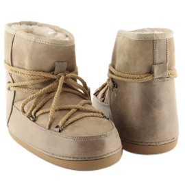 Botas nieve luna beige HW9500 beige 1