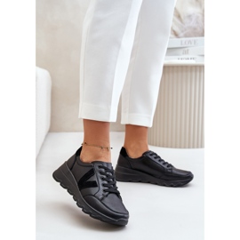 Vinceza 7918 Deportivas Mujer Piel Negro 2