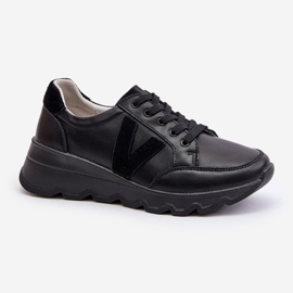 Vinceza 7918 Deportivas Mujer Piel Negro 4