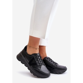 Vinceza 7918 Deportivas Mujer Piel Negro 1