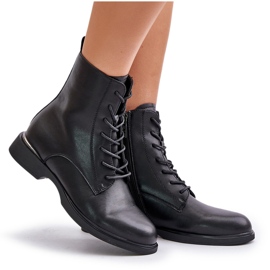 Botas Obreras Aislante Mujer Piel Natural Vinceza 66691 Negro 9