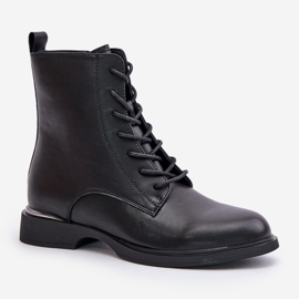 Botas Obreras Aislante Mujer Piel Natural Vinceza 66691 Negro 4