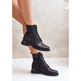 Botas Obreras Aislante Mujer Piel Natural Vinceza 66691 Negro 8