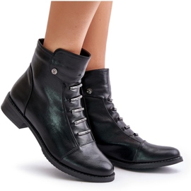 Botas planas aislantes de mujer negro Labise 8