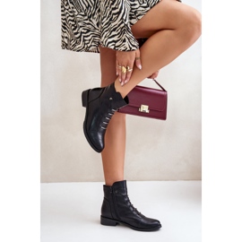 Botas planas aislantes de mujer negro Labise 3