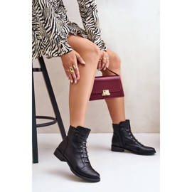 Botas planas aislantes de mujer negro Labise 6