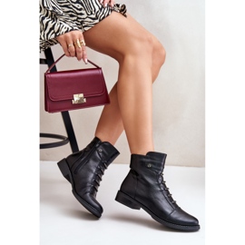 Botas planas aislantes de mujer negro Labise 7