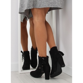 Botines negros tacón C100 negro 5