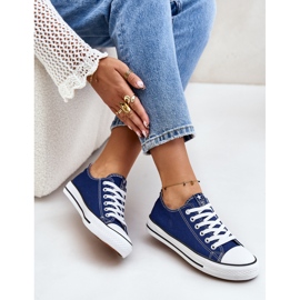 NEWS Zapatillas Ecoma Classic Azul Marino para Mujer 8