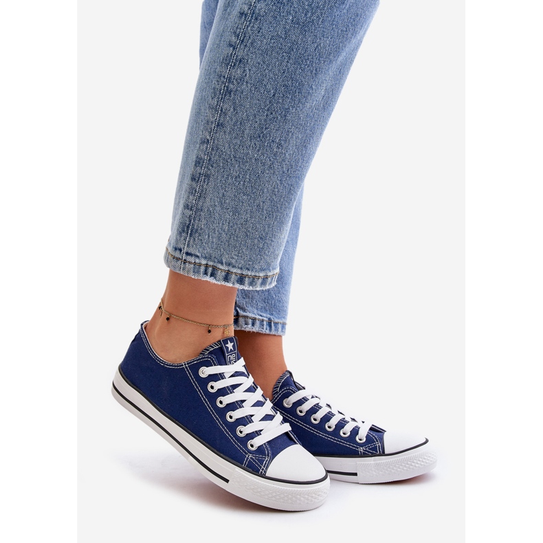 NEWS Zapatillas Ecoma Classic Azul Marino para Mujer 1