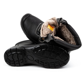 Botas de nieve de invierno para hombre, Urgent 112 sb, con puntera negro 6