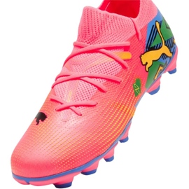 Zapatillas de fútbol Puma Future 7 Match Njr FG/AG 107841 01 rosado 2