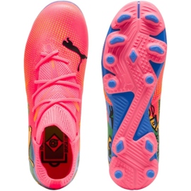 Zapatillas de fútbol Puma Future 7 Match Njr FG/AG 107841 01 rosado 5