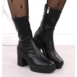 Botines de mujer de piel Goe MM2N4047 6