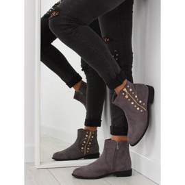 Botas con perlas grises 30708 gris 3