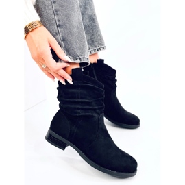 Botines planos clásicos Wonger Negro 5