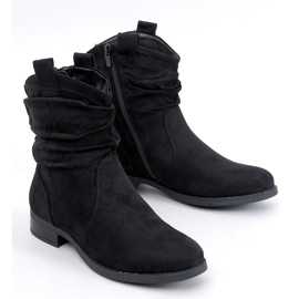 Botines planos clásicos Wonger Negro 1