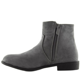 Botas con perlas grises 30708 gris 7