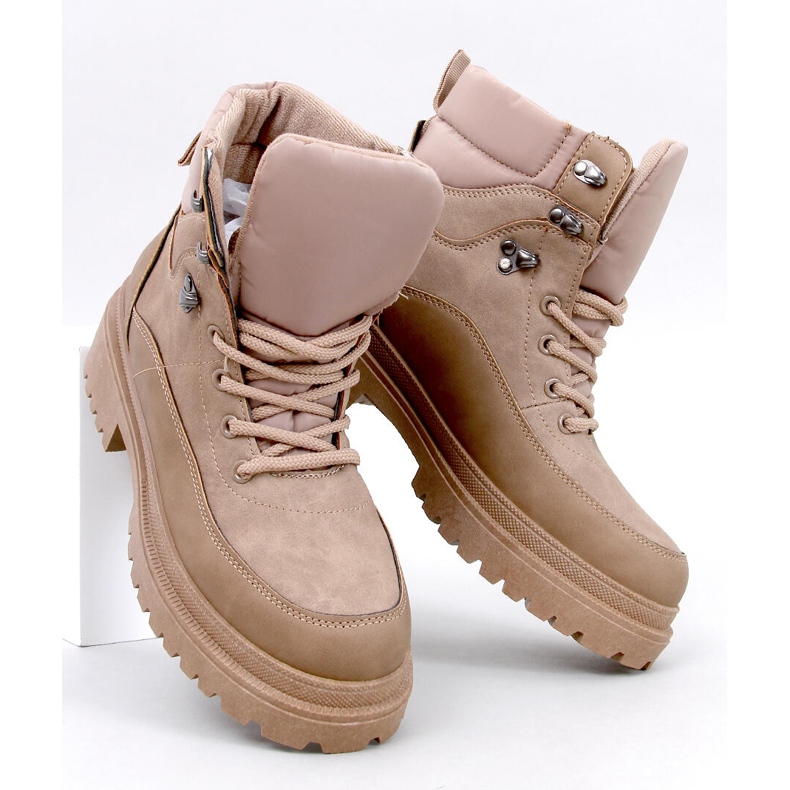 Botines capper Mathen caqui beige 1 Botines capper Mathen caqui beige 1