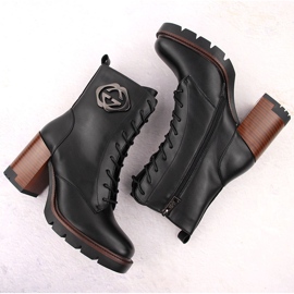 Botines mujer tacón negro Vinceza 58359 3