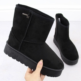 Botas de nieve impermeables de mujer mukluk negro Big Star OO274898 1