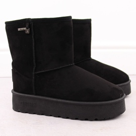Botas de nieve impermeables de mujer mukluk negro Big Star OO274898 2