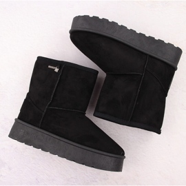 Botas de nieve impermeables de mujer mukluk negro Big Star OO274898 3