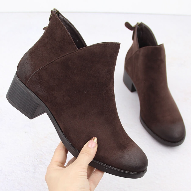 Botines aislantes mujer marrones Potocki 12472 marrón 1