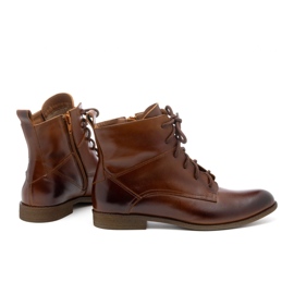 BUTDAM Botas de piel con cordones Trw, cara marrón 1 BUTDAM Botas de piel con cordones Trw, cara marrón 1