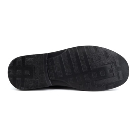 KOMODO Zapatos de hombre fabricados en piel natural 933K, negro. 5