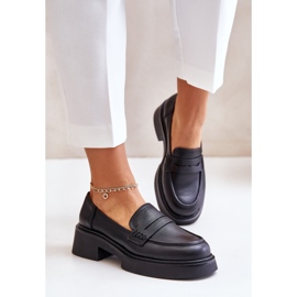 S.Barski Mocasines Mujer Piel D&amp;A JC42-61 Negro 4