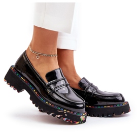 Mocasines Massive Mujer Charol Artiker 55C0489 Negro 8
