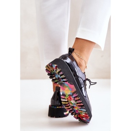 Zapatos mujer con cordones Artiker 55C0497 Negro 7