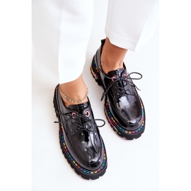 Zapatos mujer con cordones Artiker 55C0497 Negro 9