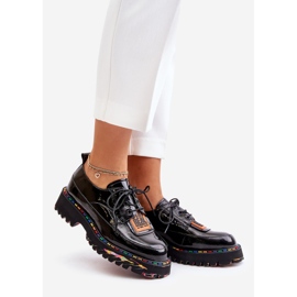 Zapatos mujer con cordones Artiker 55C0499 Negro 1