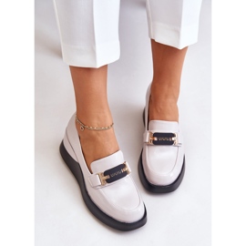 Vinceza 58337 Mocasines Cuña Charol Gris 8