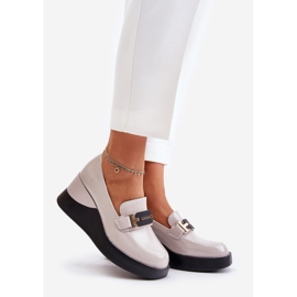 Vinceza 58337 Mocasines Cuña Charol Gris 1 Vinceza 58337 Mocasines Cuña Charol Gris 1