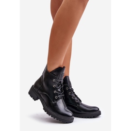 Botas aislantes de tacón bajo para mujer Vinceza 58136 Negro 1