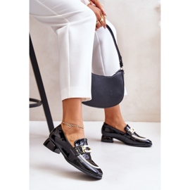 Zapatos mujer charol con bloque Artiker 55C0104 Negro 7