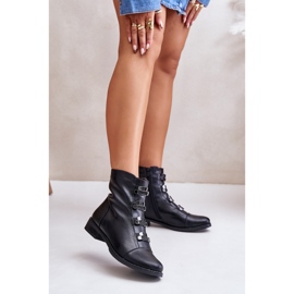 Jezzi Botas aislantes con cremallera para mujer Evalith negras negro 2 Jezzi Botas aislantes con cremallera para mujer Evalith negras negro 2