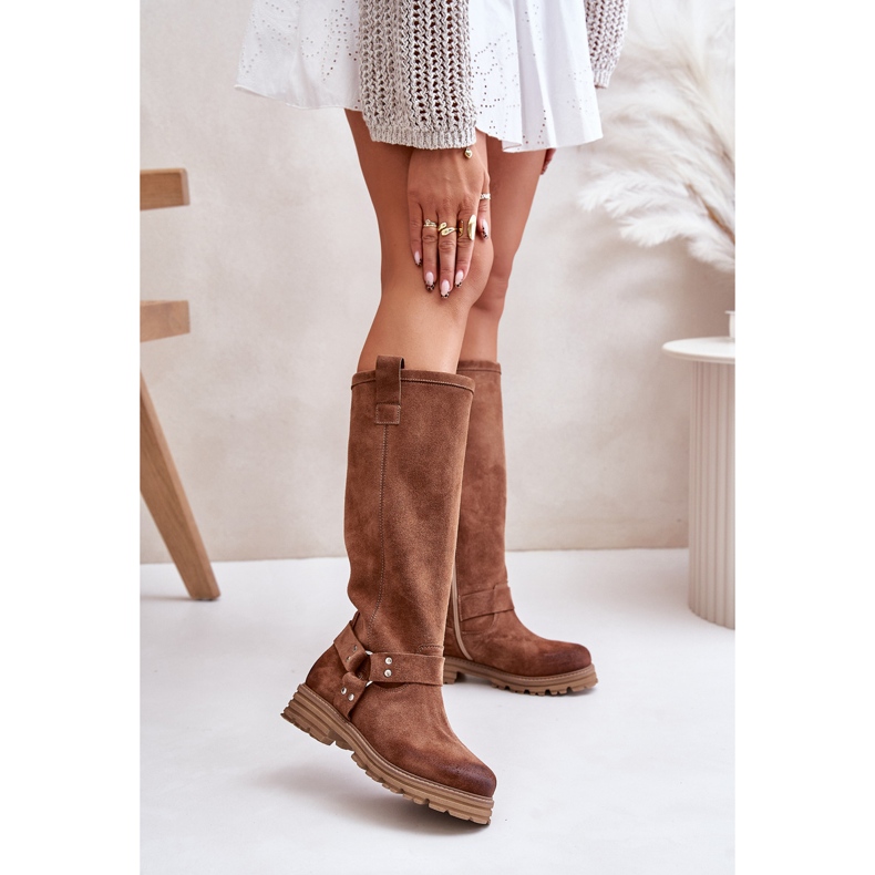 Botas por encima de la rodilla mujer ante Lewski 3615 Marrón 2