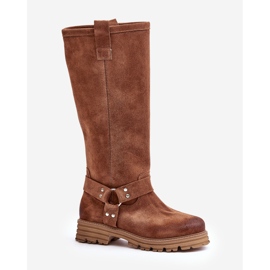 Botas por encima de la rodilla mujer ante Lewski 3615 Marrón 4