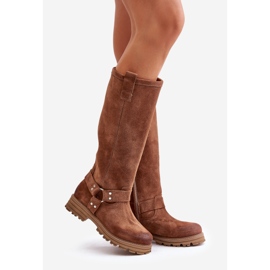 Botas por encima de la rodilla mujer ante Lewski 3615 Marrón 1
