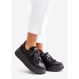 Deportivas de Piel con Plataforma Maciejka 06191-42 Negro 1
