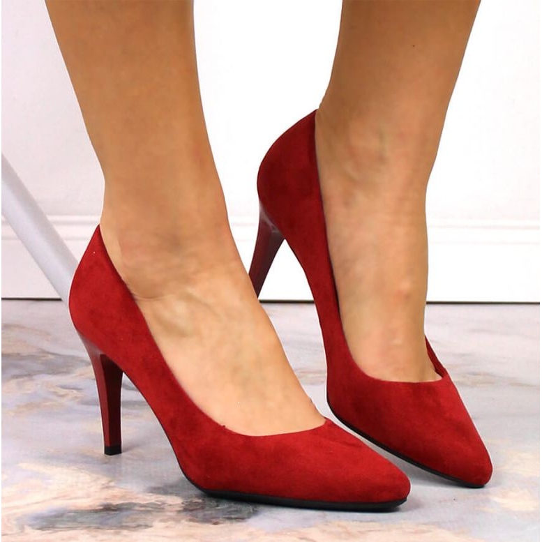 Sergio Leone W SK379K tacones altos ante rojo 2