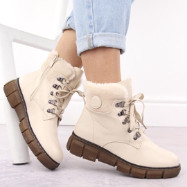 Botas aislantes de mujer, beige, Evento 7973 4