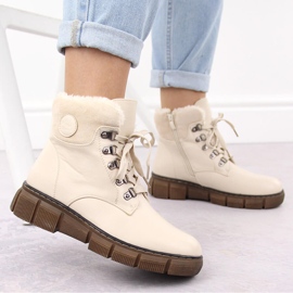 Botas aislantes de mujer, beige, Evento 7973 5