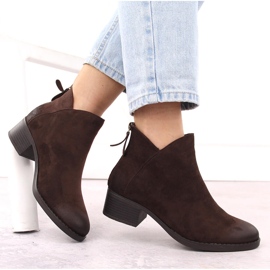 Botines aislantes mujer marrones Potocki 12472 marrón 4