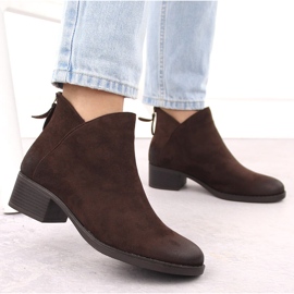 Botines aislantes mujer marrones Potocki 12472 marrón 5